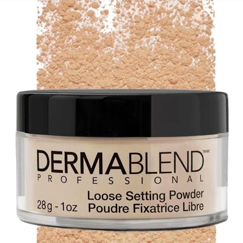 NWT Dermablend Professional Loose Setting Powder in Cool Beige 1 oz (full size)
